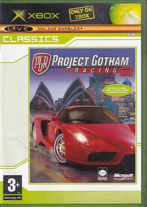 Project Gotham Racing 2 - Classics - XBOX (B Grade) (Used) (eng)